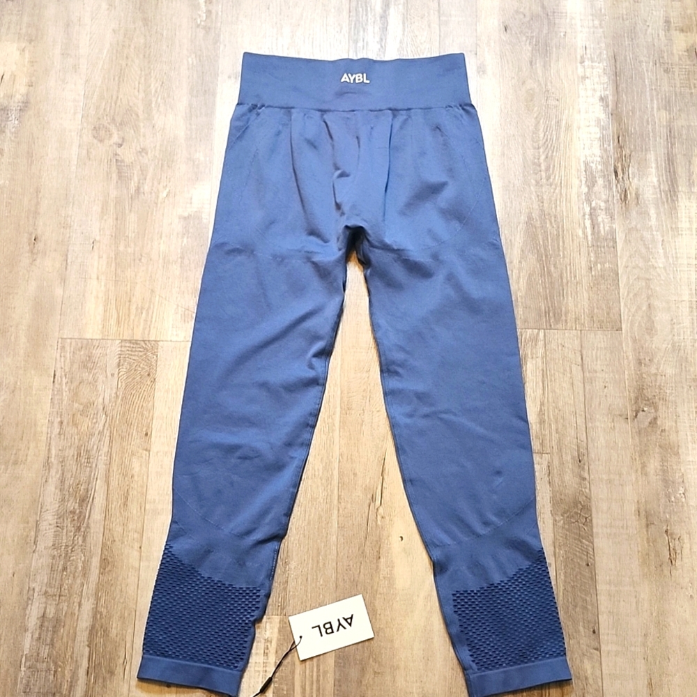 NWT AYBL Reform Seamless Leggings Petrol Blue